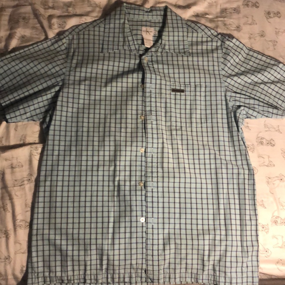 Calvin clein button up shirt
